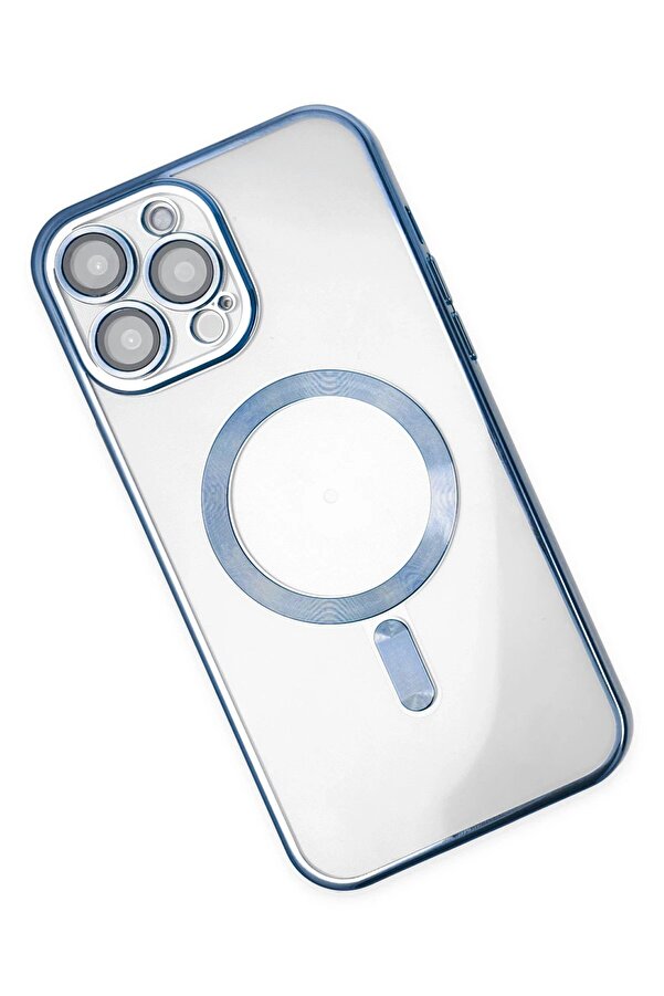 İphone 13 Pro Kılıf Kross Magneti̇csafe Kapak - Si̇erra Blue - Dropx9844-2761
