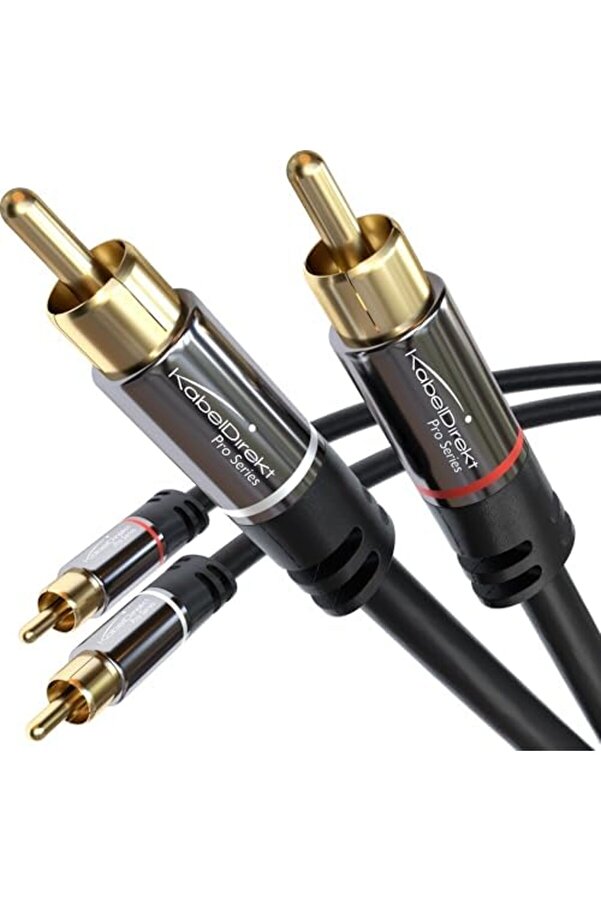 Ynsshopi̇ng – 2 M – Ci̇nch Kablo, 2 Ci̇nch-2 Ci̇nch, Ses Kablosu (Koaksi̇yel Kablo, Rca Fi̇ş/Fi̇ş, Analog V