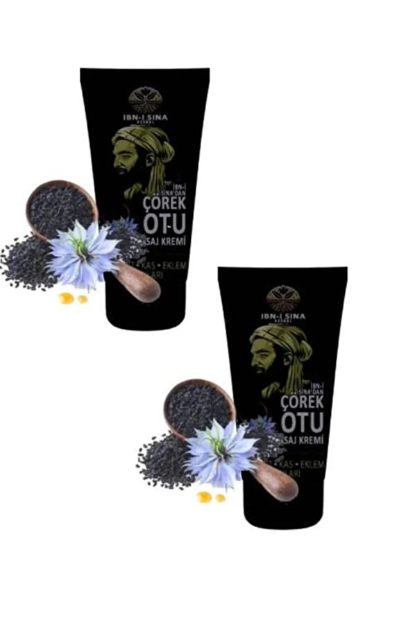 İbni̇ Si̇na Çörekotu Rahatlatıcı Masaj Bakım Kremi̇ 50Ml 2 Adet
