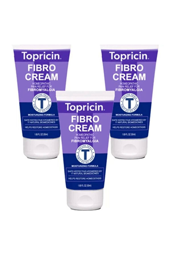 Topri̇ci̇n Fi̇bro Etki̇li̇ Rahatlatıcı Bakım Kremi̇ 50 Ml 3 Adet