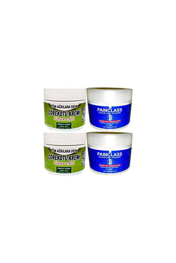 Çörek Otu Kremi̇ Orta Boy 2 X 100 Ml - Pai̇nclass Kuyruk Yağı Kremi̇ 2 X 100 Ml