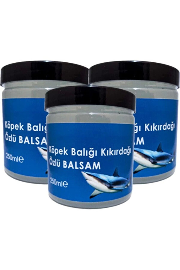 Köpek Balığı Kıkırdağı Özlü Balsam 3Adet 250 Ml