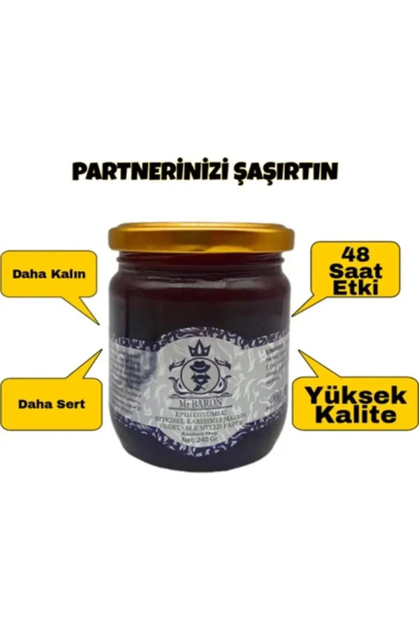 Adoi̇l Mr Baron Erkeklere Özel Doğal Macun 240 Gr X 3 Adet