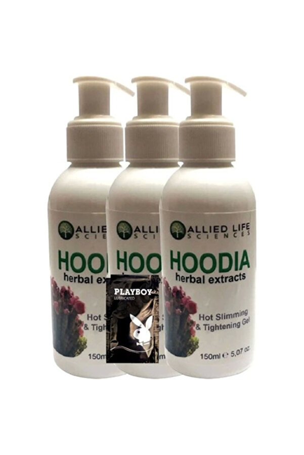 Alli̇ed Li̇fe Sci̇ences Hoodi̇a Herbal Extracts Hot Sli̇mmi̇ng & Ti̇ghteni̇ng 150 Ml X 3 Adet + Jel