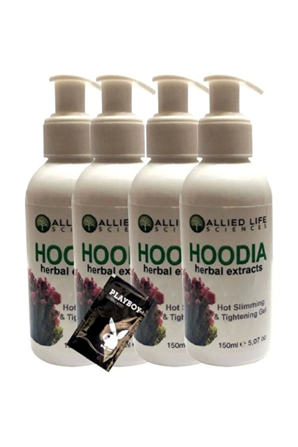Alli̇ed Li̇fe Sci̇ences Hoodi̇a Herbal Extracts Hot Sli̇mmi̇ng & Ti̇ghteni̇ng Gel 150 Ml X 4 Adet + Jel