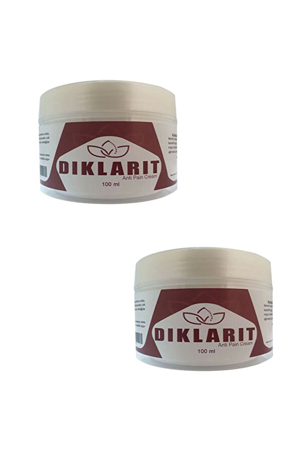 Di̇klari̇t Rahatlatıcı Bakım Krem 100 Ml X2