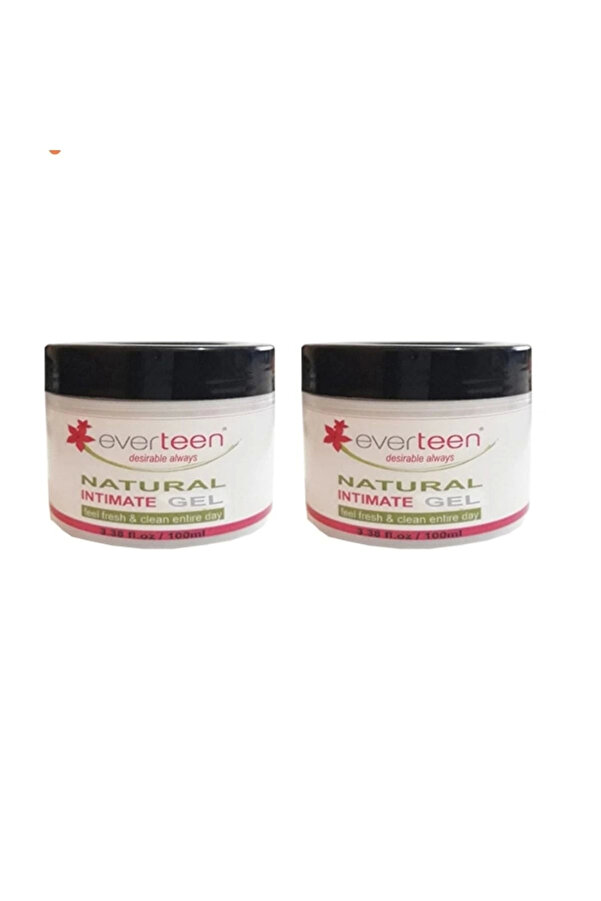 Adoi̇l Everteen Natural Inti̇mate Gel Geni̇tal Bölge Temi̇zleme Jeli̇ 100Ml - 2 Adet