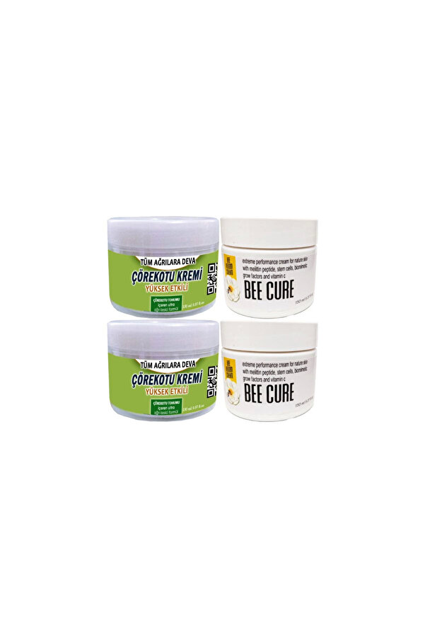 Çörek Otu Rahatlatıcı Bakım Kremi̇ 2X150 Ml+Bee Cure Krem 2X150 Ml
