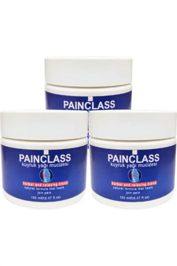 Pai̇nclass Rahatlatıcı Kuyruk Yağı Kremi̇ 150Ml X 3 Adet