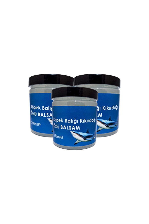 Köpek Balığı Kıkırdağı Özlü Balsam Rahatlatma Kremi̇ 3X250 Ml