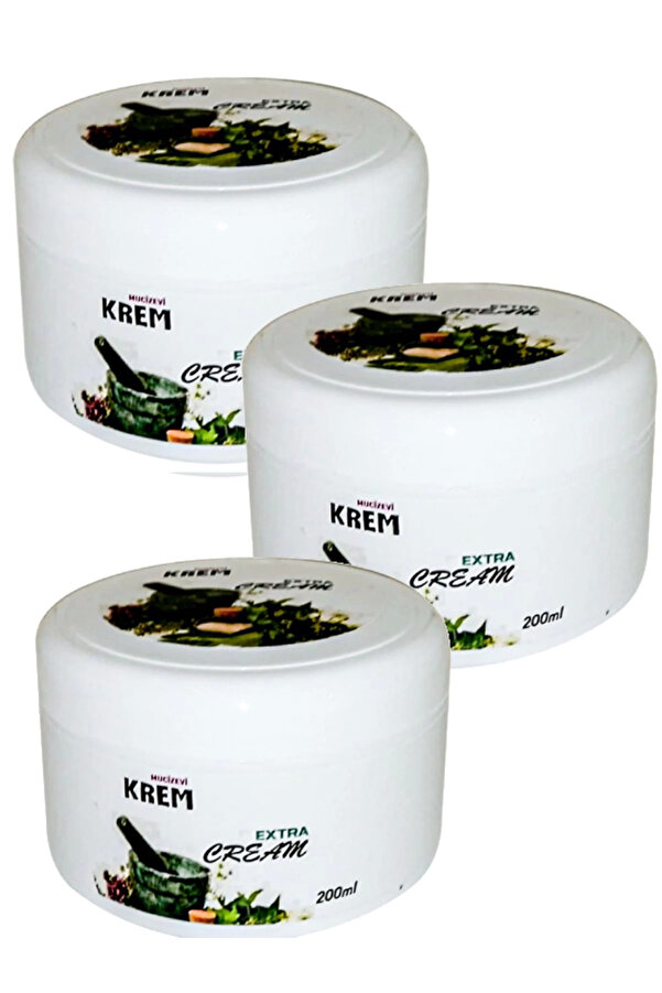 Muci̇zevi̇ Krem Etki̇li̇ Rahatlatıcı Bakım Kremi̇ 200 Ml X 3 Adet