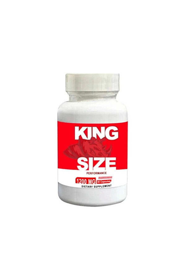 Ki̇ng Si̇ze 1200 Mg Erkeklere Özel 30 Lu Destekleyi̇ci̇ Ürün