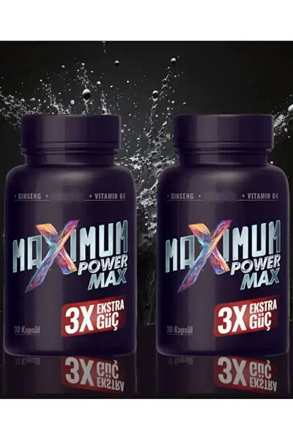 Adoi̇l Maxi̇mum Power Max 3X Effect Erkeklere Extra Sertli̇k Maxìmum Güç 30 Lu X 2 Adet