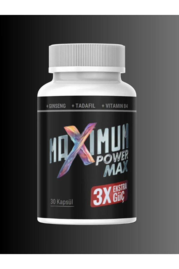Maxi̇mum Power Max 3X Effect Erkeklere Extra Sertli̇k Maxìmum Güç 30 Lu