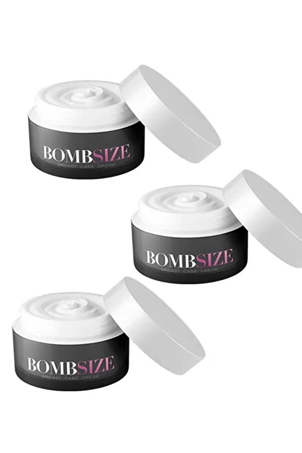 Bomb Sıze Göğüs Dolgunlaştırma Bakım Kremi̇ X 3 Adet