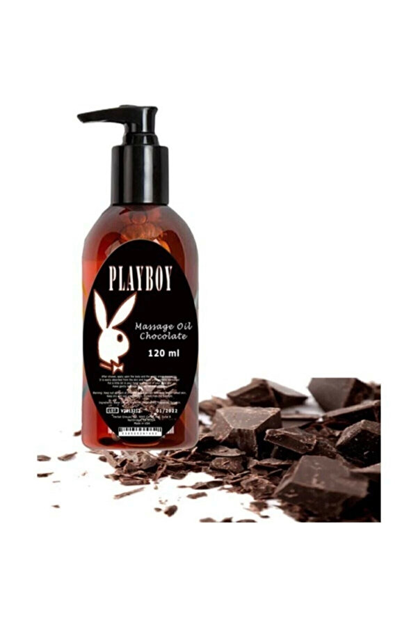 Playboy Chocolate Massage Oi̇l 120 Ml Çi̇kolata Aromalı Vücut Masaj Yağ