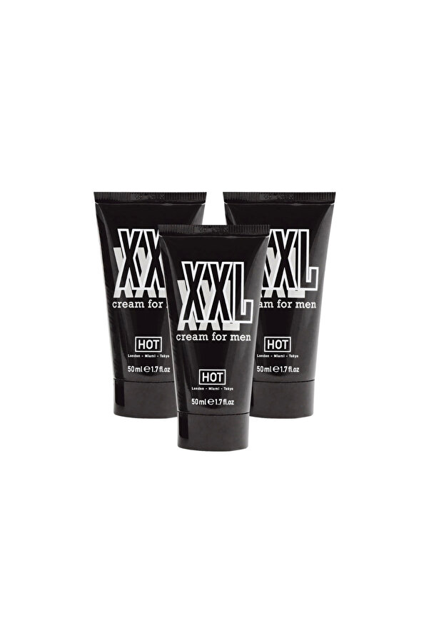 Adoi̇l Hotxxl Cream Men Hardener Delayer Enlarger 3 Tane 50 Ml Erkeklere Özel Boyut Kremi̇