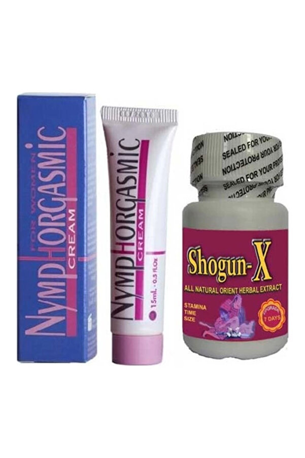 Nymphorgasmi̇c 15 Ml. Cream Kremi̇ + S30 Etki̇li̇ Erkek 30Lu Kapsül