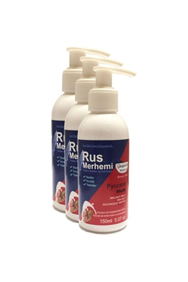Olegovi̇ch Medi̇ci̇ne Rus Merhemi̇ Tüy Dökücü Azaltıcı Krem Merhem 150 Ml 3 Adet