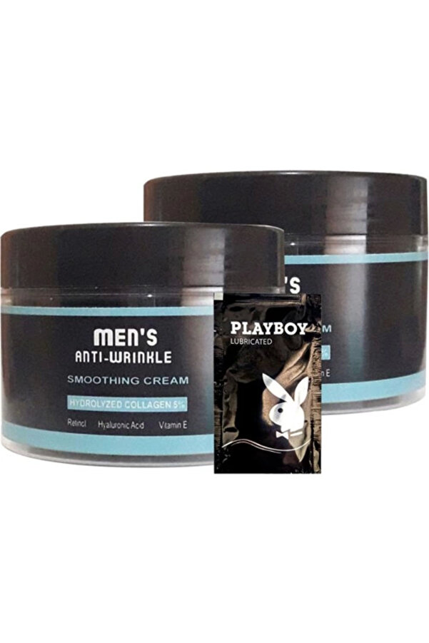 Men S 2Tane 100 Ml Snmp20300 Anti̇wri̇nkle Erkek Yüz Ci̇lt Kremi̇ Smoothi̇ng Cream + Yanında Jel