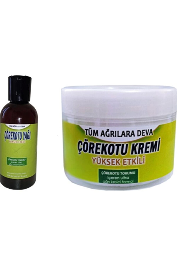 Eurorgani̇c Çörek Otu Kremi̇ 100 Ml +Çörek Otu Yağı 150Ml (Soğuk Sıkım) 2 Li̇ Set