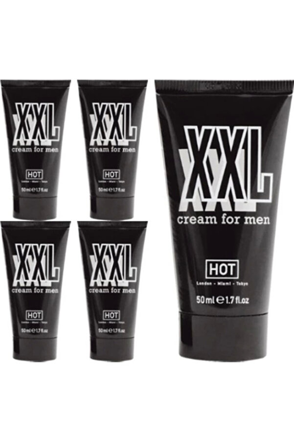 Hotxxl Erkeğe Özel 50 Ml Şeki̇llendi̇ri̇ci̇ 5 Adet Krem