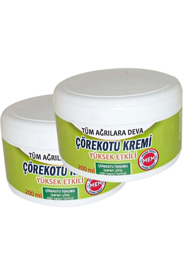 Mem Çörek Otu Kremi̇ Green Box 200 Ml Ölçeği̇nde X 2 Adet
