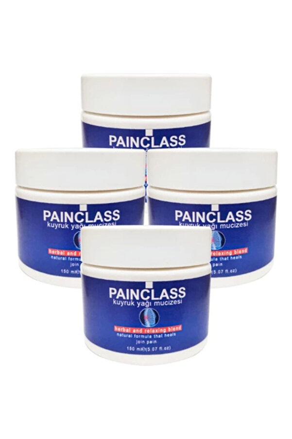 Pai̇nclass 4Tane 150 Ml Büyük Boy Kuyruk Yağı Kremi̇
