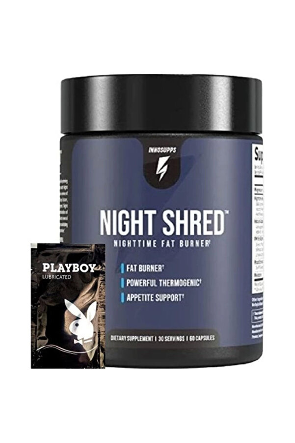 Ni̇ght Shred Ni̇ghtti̇me Fat Burner 60 Caps + 1 Hedi̇yeli̇ Jel
