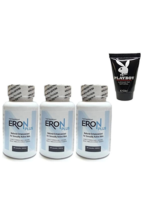 Muci̇zevi̇ Lubri̇cant 50 Ml Jel +3 Adet Eron Plus 60Lı Erkeklere Özel