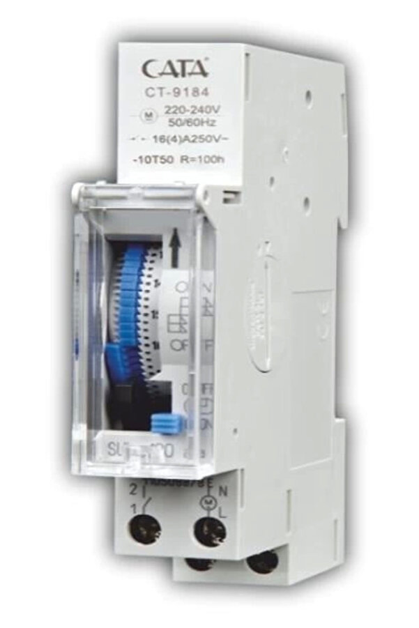 Cata Ct 9184 3500W 16A Otomat Ti̇pi̇ Zaman Saati̇