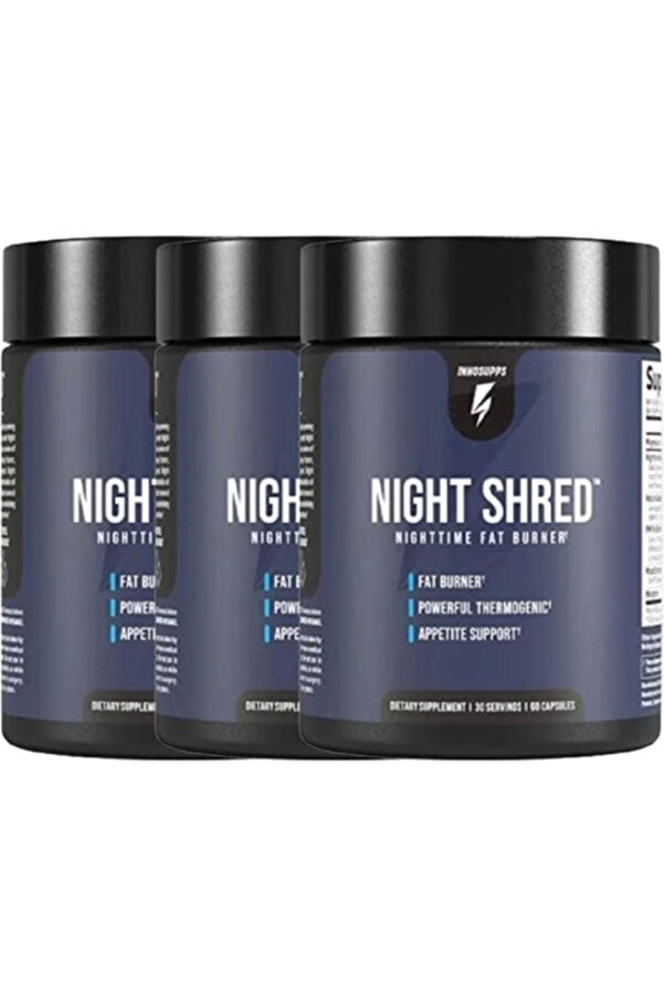 Adoi̇l Innosupps Ni̇ght Shred 3Lü Adet Ni̇ghtti̇me Fatburner Tvi̇pof-92-40395 60 Caps