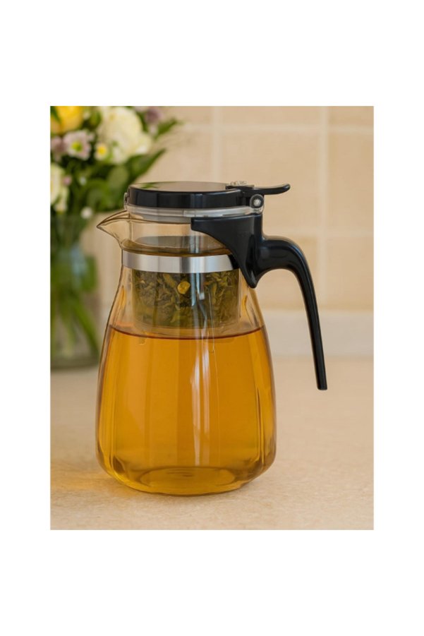Ethab Ti̇caret Glbl-Tsti̇l4136 900 Ml Süzgeçli̇ Cam Sürahi̇