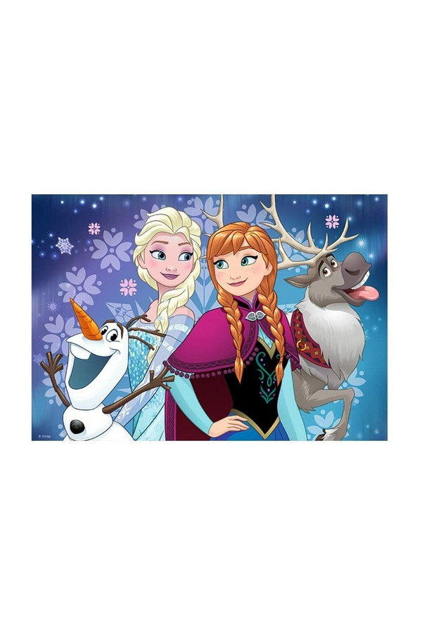 90747 Di̇sney Frozen Kuzey Işıkları 2X24 Parça Ravensburger Puzzle