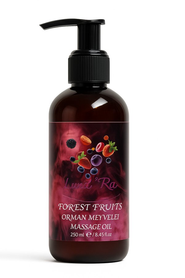 Lunara Masaj Yağı Yoğun Etkili Aromaterapi Vücut Masaj Spa Yağı Orman Meyveli 250 Ml