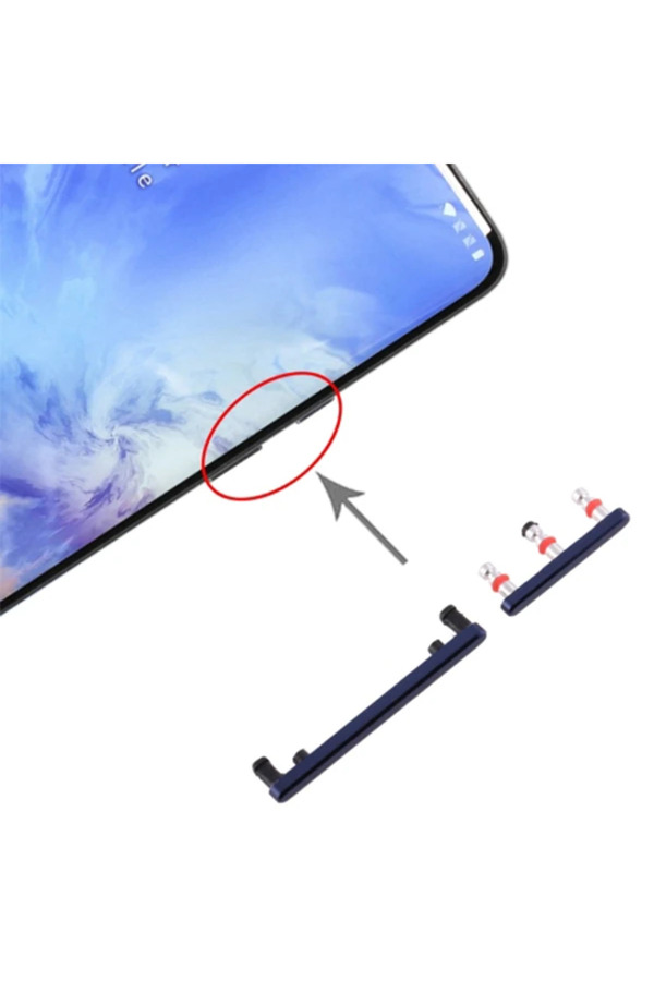 Oneplus 7 Pro Yan Ses On Off Tuşları-(1903) - Normal Kar7960-4090