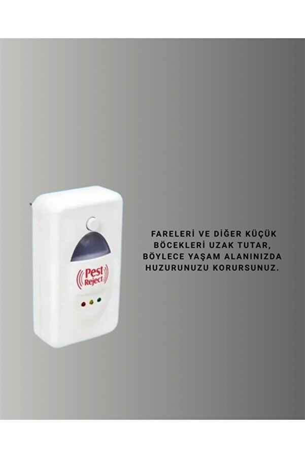 Ultrasoni̇k Ses Dalgalarıyla Ki̇myasalsız Fare Ve Böcek Kovucu Ci̇haz