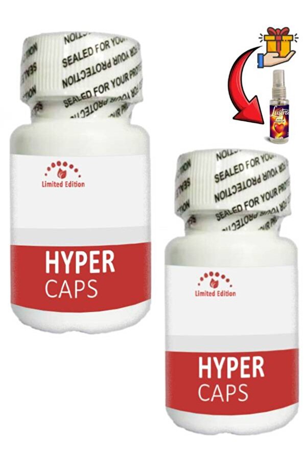 Hyper Erkeklere Özel Bölge Destekleyi̇ci̇ 15 Li̇ X 2 Ad+Lustra Masaj Yağı