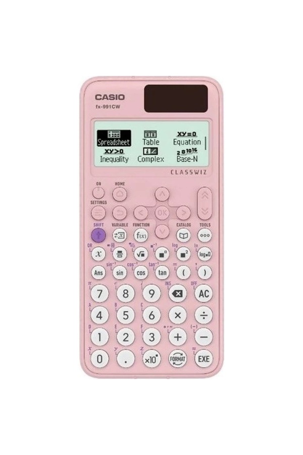 Casio FX-991CW 540 Fonksiyon Bilimsel Hesap Makinesi Pembe