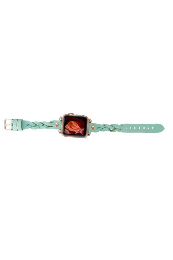 Apple Watch Uyumlu Deri̇ Kordon Wanda 38-40-41Mm Rt Brn7