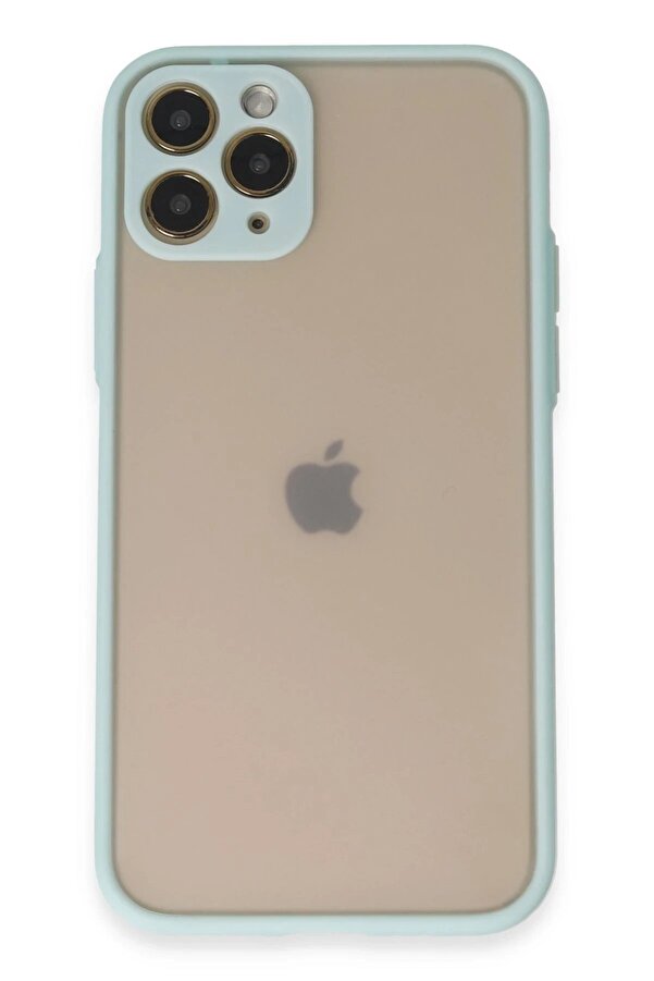 İphone 11 Pro Kılıf Montreal Si̇li̇kon Kapak - Turkuaz