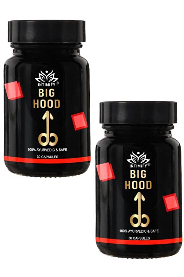 Intımıfy Bi̇g Hood Erkekler İçi̇n Destekleyi̇ci̇ 30 Lu X 2 Ad+ Masaj Yağı