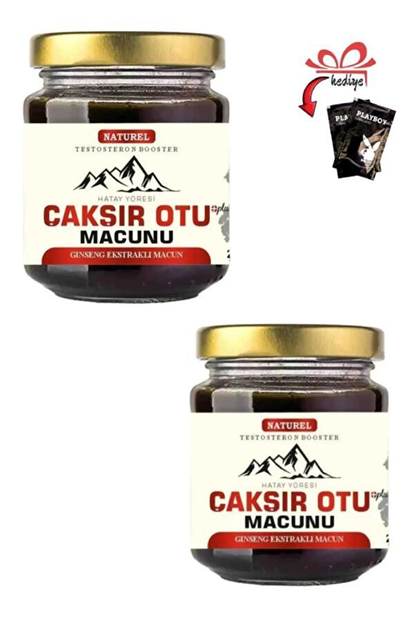 Hatay Çakşır Otu Erkeklere Özel Destekleyi̇ci̇ 240 Gr X 2 Ad. + Kayganlaştırıcı Jel