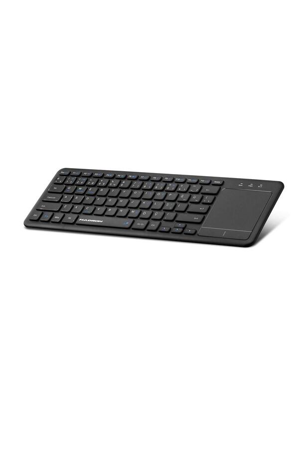 Evi̇mdeyokyok Bluetooth + Wıreless Klavye + Touch Pad Q Si̇yah Hdx2505