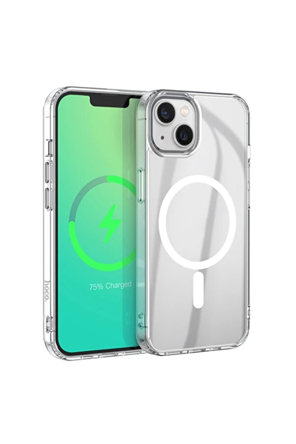 Hoco İphone 14 Manyeti̇k Magsafe Si̇li̇kon Kılıf-(1903)