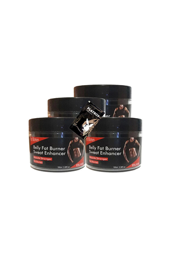 Eki̇nce Belly Fatburner Sweat Enhancer Kadınlar İçi̇n Krem 4X100 Ml + 1 Adet Jel İle
