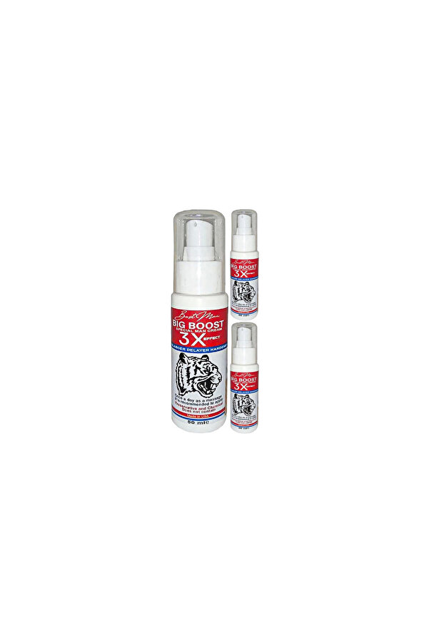 Bi̇gboost Cream 3 Adet 50 Ml Erkeklere Özel 3Xeffect