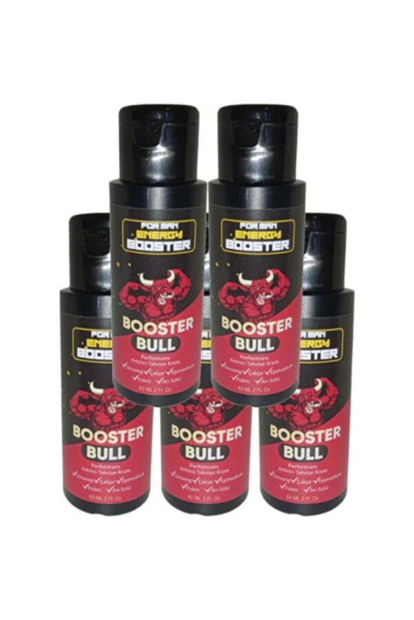 Booster Bull 5 Li̇ Paket Erkeklere Özel Kremi̇ 60 Ml - 5 Adet 60 Ml Lsmyn123