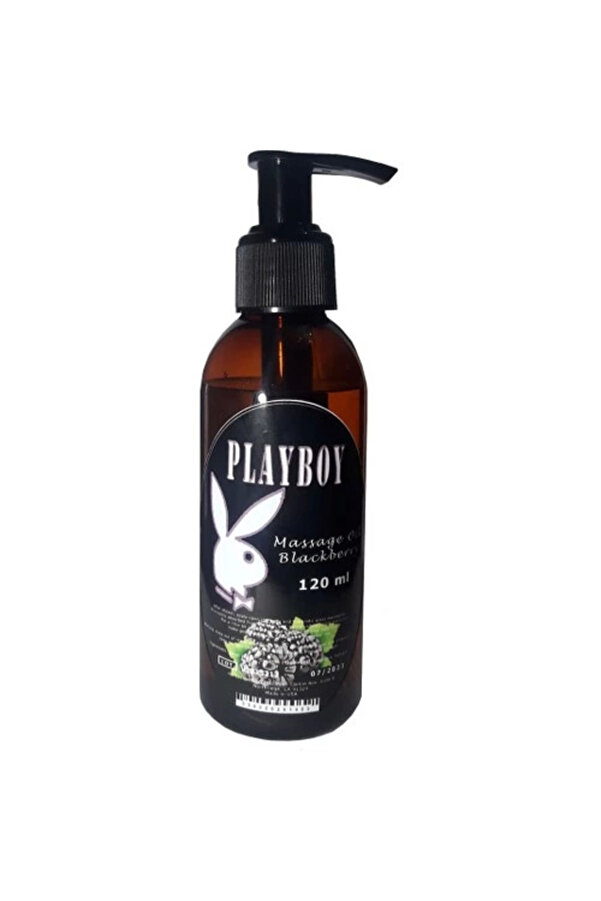 Playboy Black Berry Aromaterapi̇ 120 Ml Böğürtlenli̇ Masaj Yağı