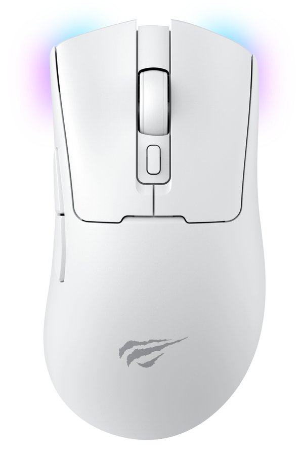 Havit Gamenote MS966SE Kablosuz Gaming Mouse - Beyaz – 3 Mod Bağlantı 22000 DPI RGB BT V5.2